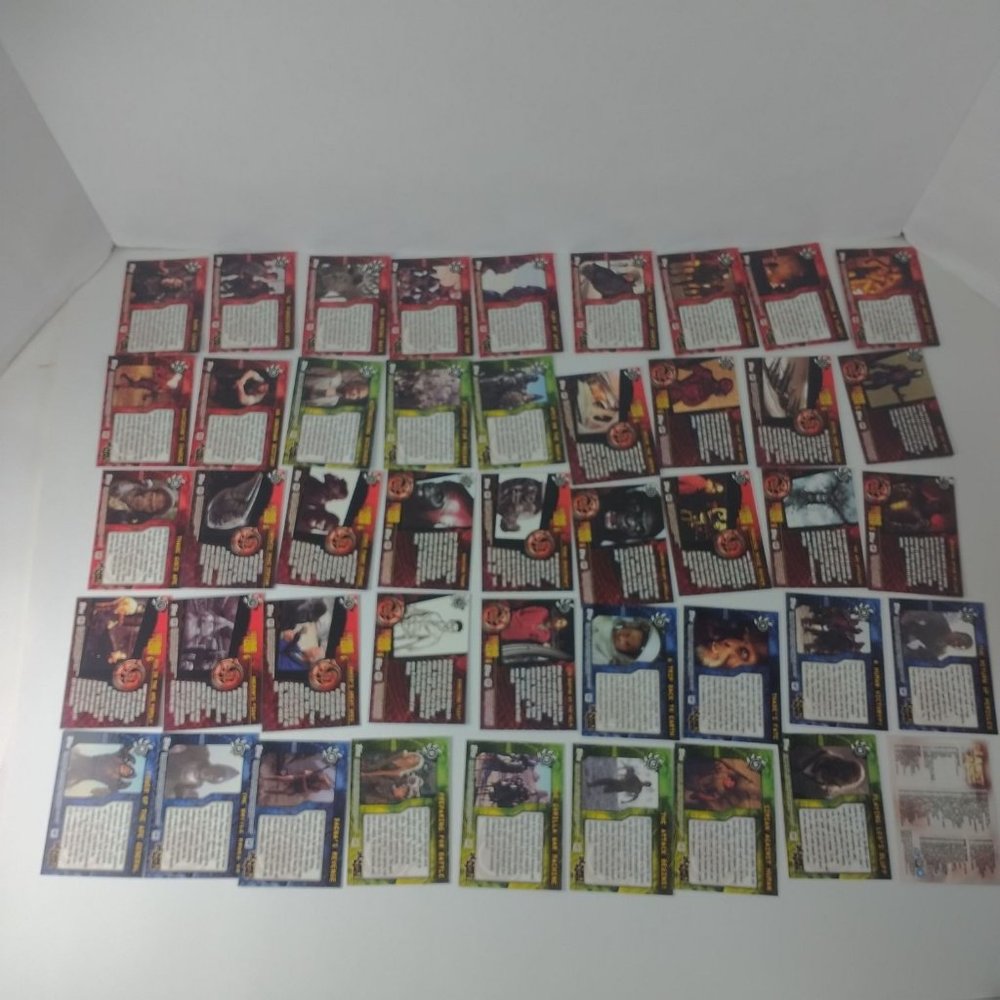 Planet Of The Apes Movie Trading Cards Complete Base Set Topps 2001 - Picture 5 of 6